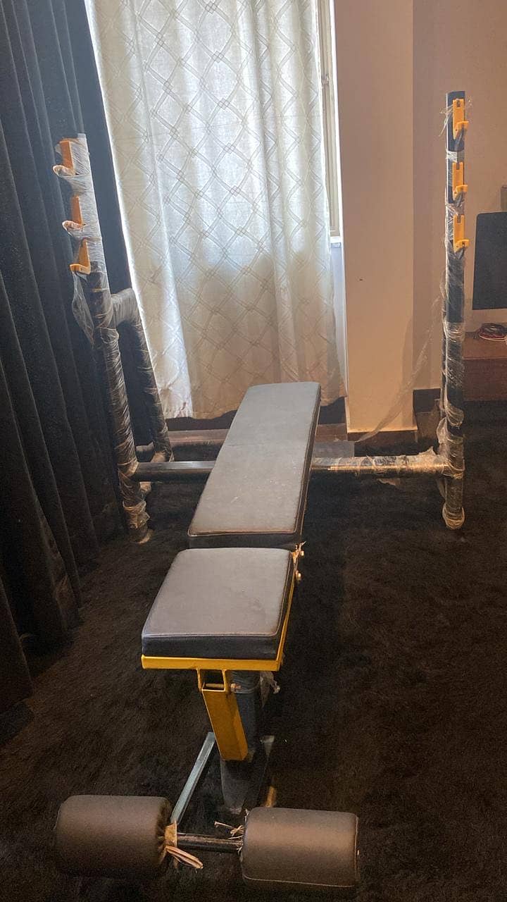 Bench with adjustable weight 2
