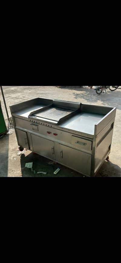hot plate counter for sale  good condirion