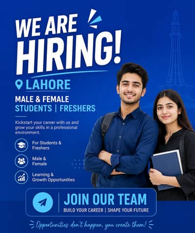 hiring in Lahore