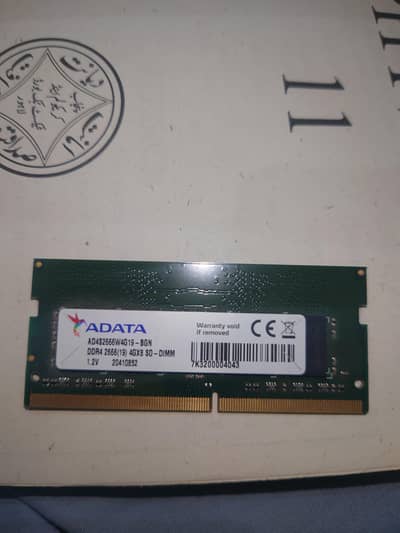 DDR4 RAM FOR LAPTOP