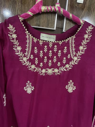 Sajal and samaha party wear