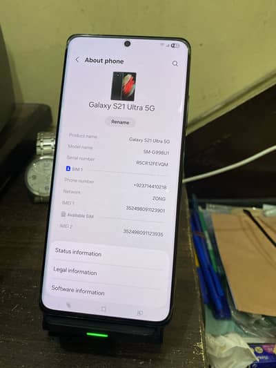 Samsung S21 ultra 5G Read add