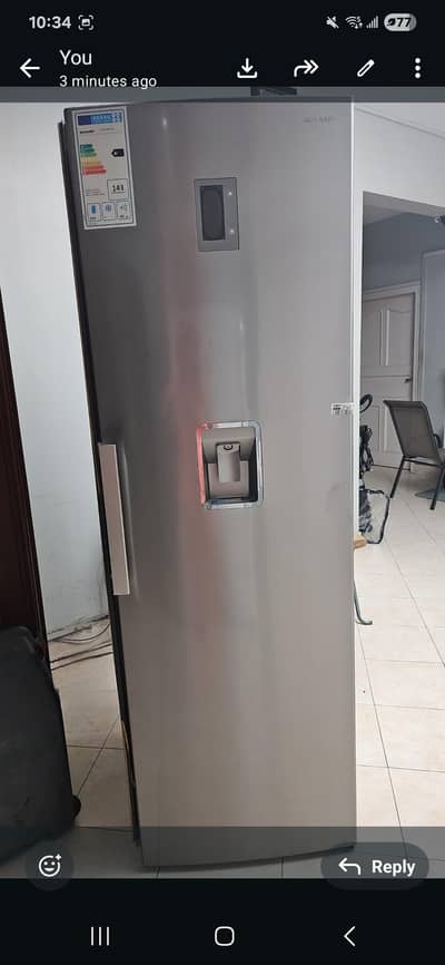 SHARP REFRIGERATOR FOR SALE- EXCELLENT CONDITION