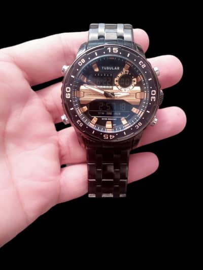 Tubular watch.