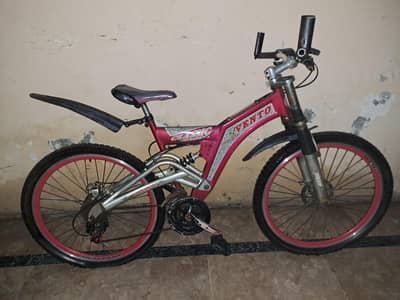 Vento Classic Super Sport 24" Full Suspension Cycle - 9/10 Condition