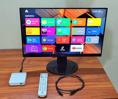 UNLOCKED PTCL Android TV Box YouTube Netflix , Remote + HDMI + Adapter