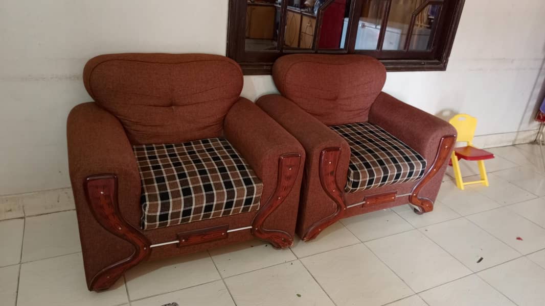 sofa set five seater 9