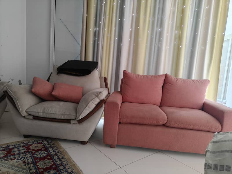 slightly used sofa 0