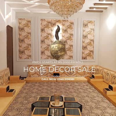 Premium 3D Wallpapers & PVC Panels for Home | ADAM INTERIOR