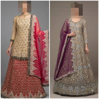 Bridal maxi| Walima Dress|Wedding | Bridal Dress | Bridal Lehnga
