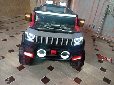 Electric charging car for kidz