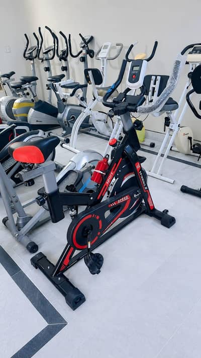 treadmill exercise cycle elliptical gym twister upright bike