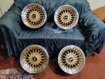 BBS RIM FOR SALE 15 SIZE 4/100/114 BRAND NEW ALMOST 1 TIME USED