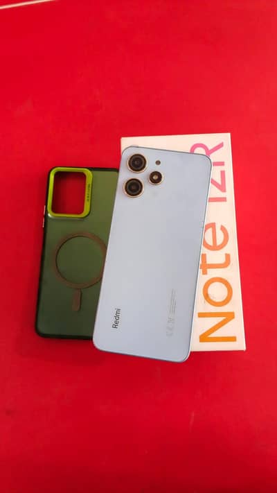 Redmi note12r with box and charger non pta
