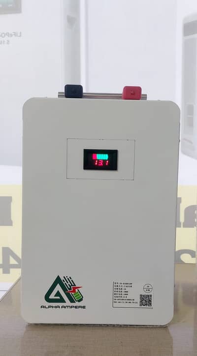 12.8V 100Ah Alpha Ampere Lithium Battery