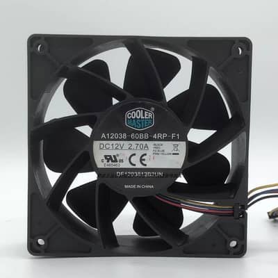 5inch 12v 6000 RPM DC fan high speed air through motor blower