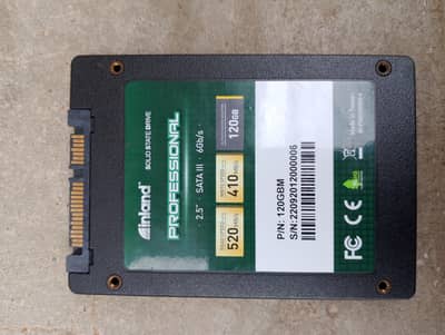 120 gb SSD made in Taiwan good performance