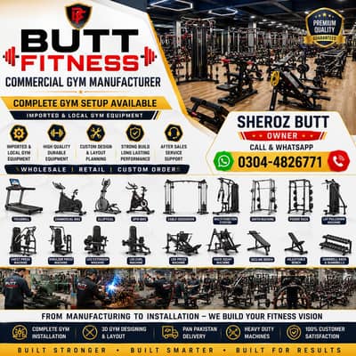 Gym Manufacturer | Commercial Gym Manufacturer | Fitness Machines