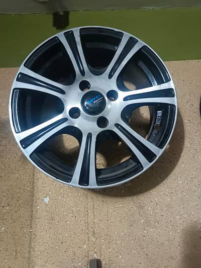 14 size rims 100 pcd 4 nuts