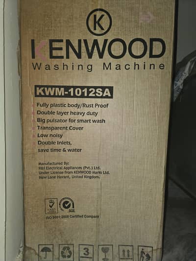 Brand new washing machine