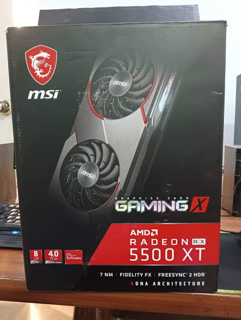 Rx5500xt 3