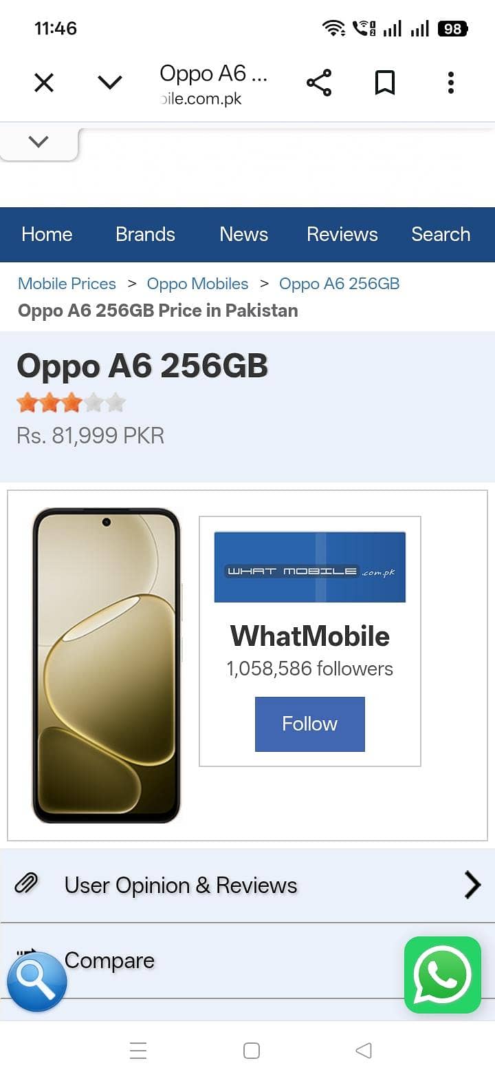 OPPO A6 0