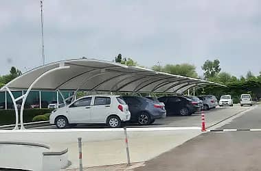 Membrane shade / Hypar shade / Car porch shade / Canopy tensile shade