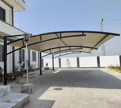 Membrane shade / Hypar shade / Car porch shade / Canopy tensile shade