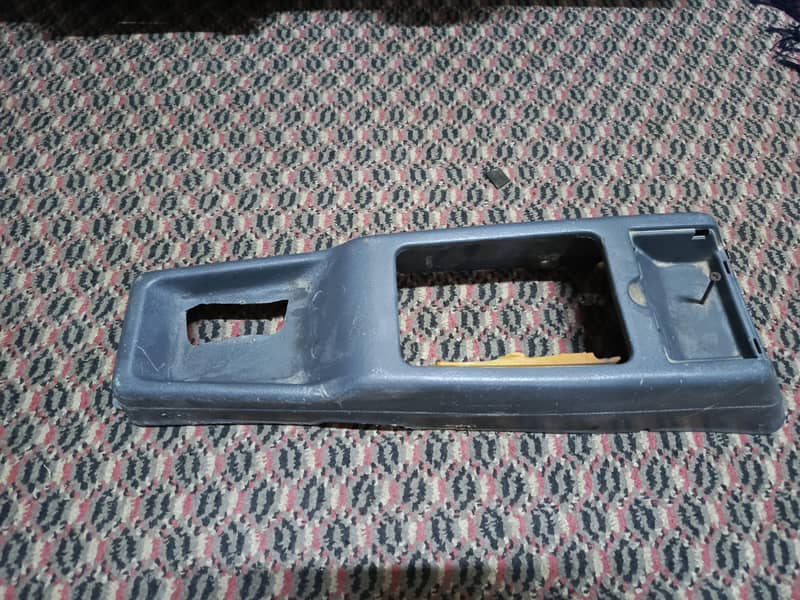 dashboard with half console 7