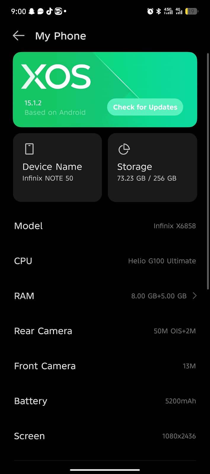 Infinix Note 50 0