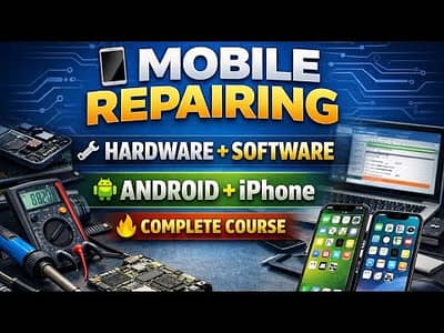 Mobile Repairing and Software. A professional technician is needed fo