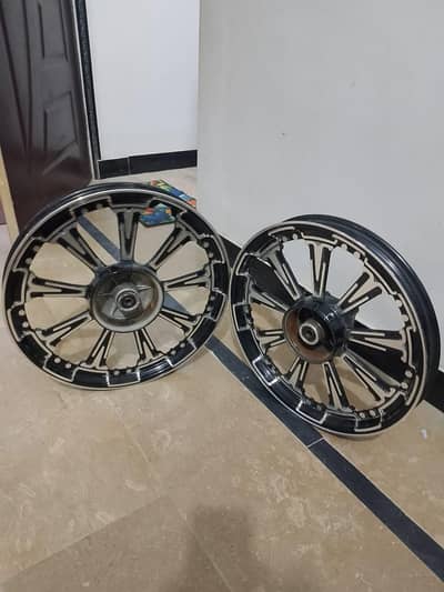 125 Rim ,  Digital meter , Horn , and side lights