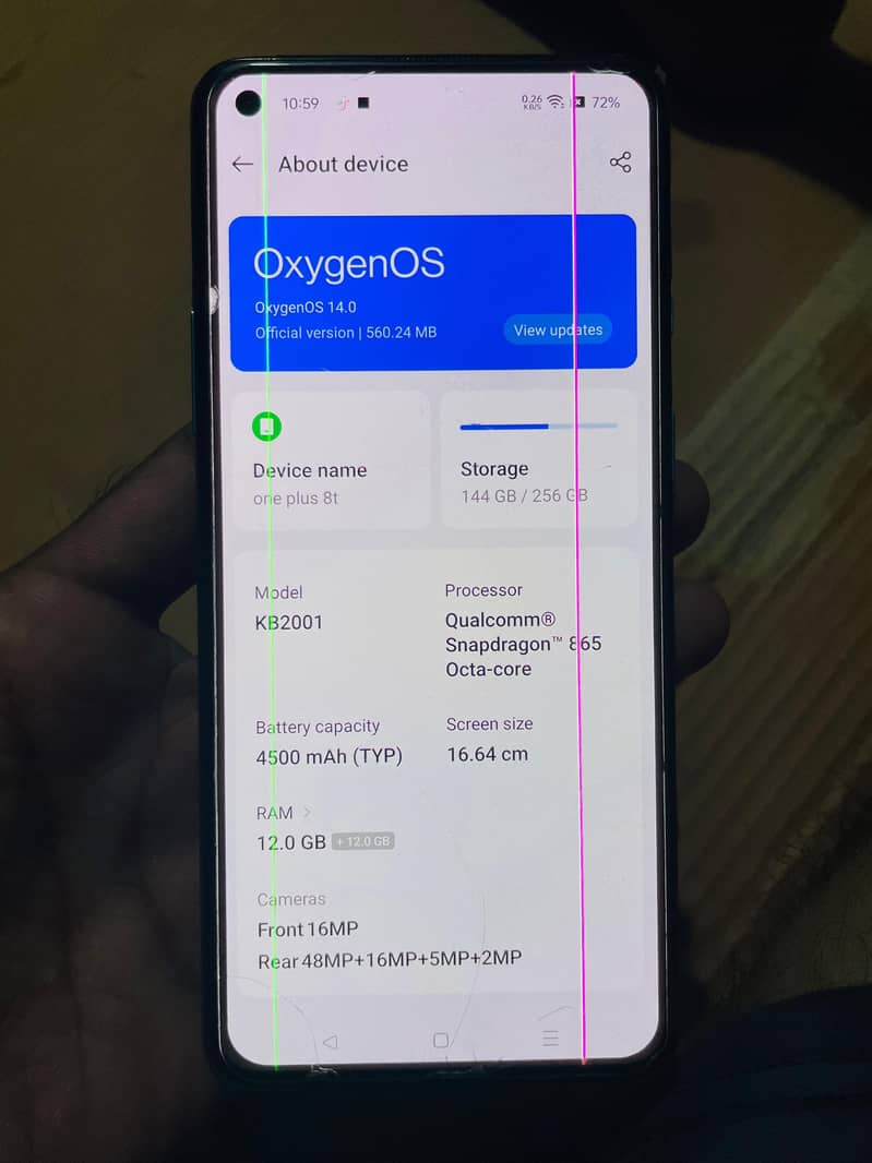 One Plus 8T 7