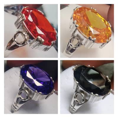 Chandi rings for Men's
