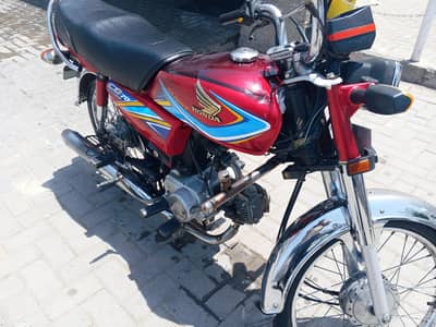 Honda 70 2019 model engine wise 100/100