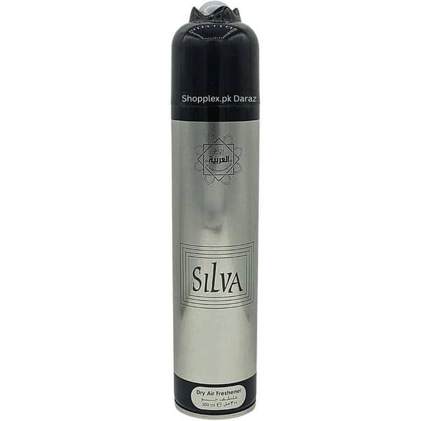 SILVA ARABIC Air Freshener 300ml Room Spray - Pack of 1, Ideal for Home, Office, Car, and Gifting