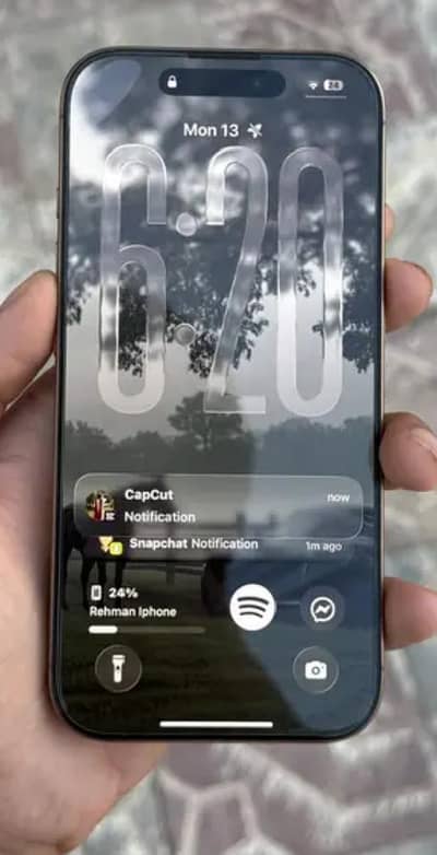 Apple iPhone 16 Pro Max   100 percent fresh condition not properly use