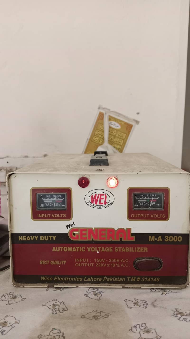 3000W stablizer good condition 0