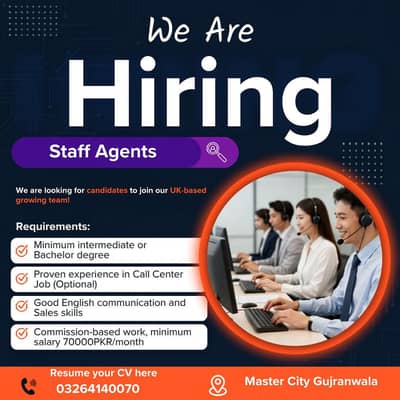 Online/Onsite Sales Agents
