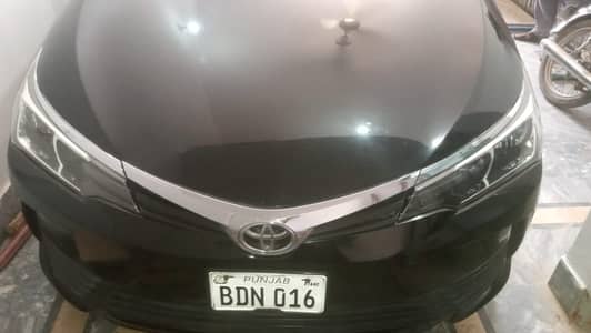Toyota Corolla GLI 2018 model lush condition