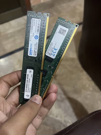 8GB DDR3 Desktop RAM Setup (4GB x 2 Sticks) 1333MHz