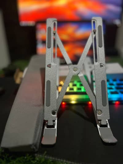 LaPortable Non-Slip Laptop Stand for Desk – Perfect for Work & Gaming