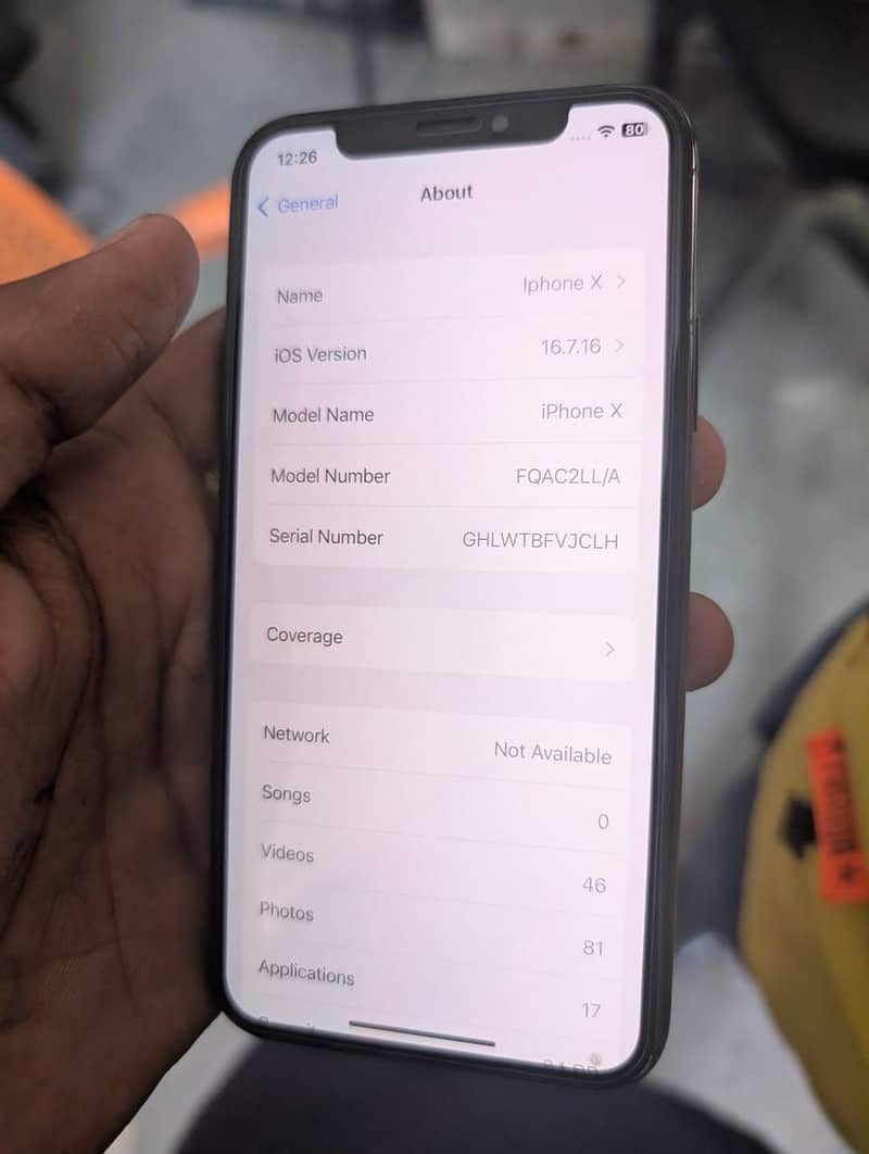 Apple iPhone X 9