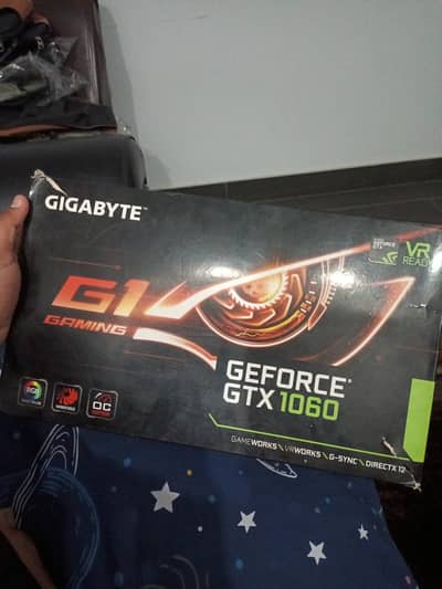 Nvidia Geforce GTX 1060 6gb faulty