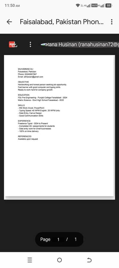 Urgent CV Banwao 150 Rs - 30 Min Mein Ready