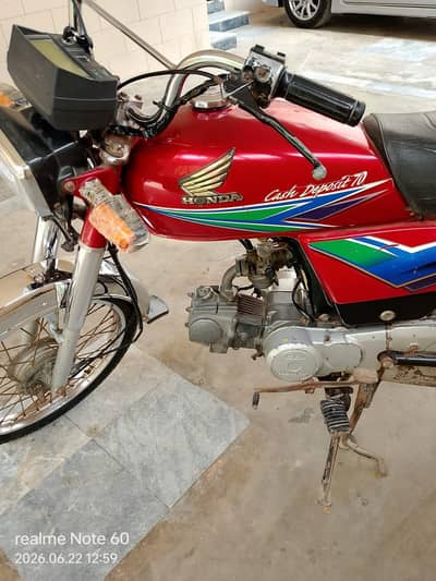 Honda 70 cc bike documents all complete cplc clier