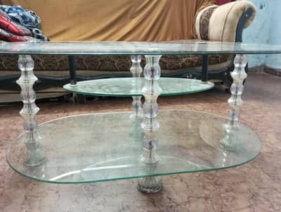 glass table
