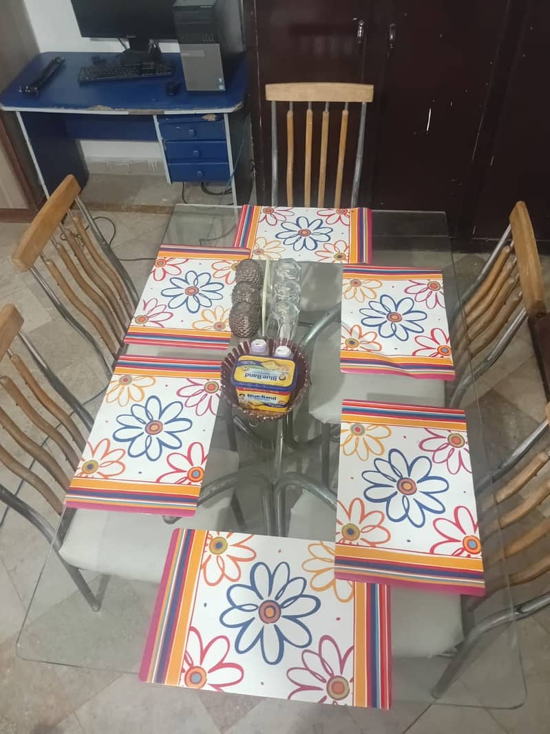 6 Seater Dining Table Set 3