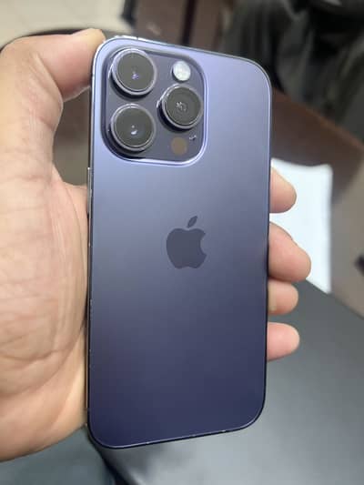 iPhone 14 Pro JV 128 GB Deep Purple 10/10 Condition