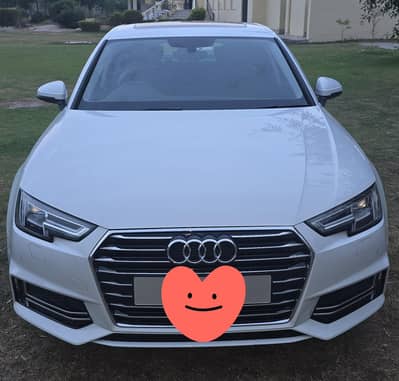 Audi A4 1400CC 2019 White Full Option